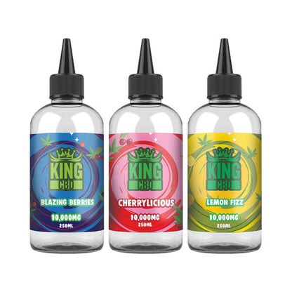 King CBD 10,000mg CBD E-liquid 250ml (BUY 1 GET 1 FREE)