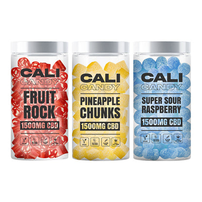 CALI CANDY 1600mg CBD Vegan Sweets (Large) - 10 Flavours