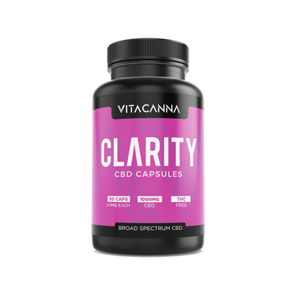 Vita Canna 1000mg Broad Spectrum CBD Vegan Capsules - 50 Caps