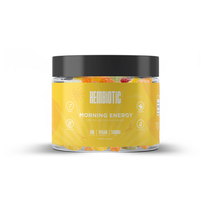 Hembiotic 500mg CBD Gummy Bears - 100g