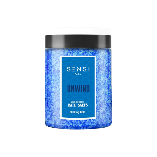 Sensi CBD 1000mg CBD Infused Bath Salts - 700g (BUY 1 GET 1 FREE)