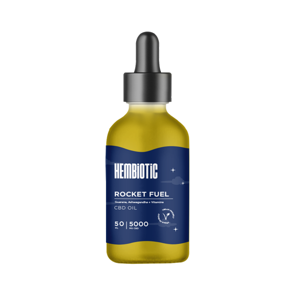 Hembiotic 5000mg Broad-Spectrum Bulk CBD Oil - 50ml