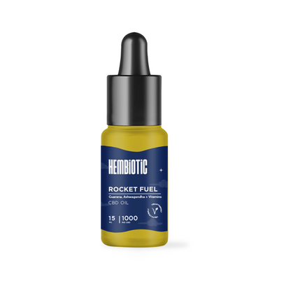 Hembiotic 1000mg Broad-Spectrum CBD Oil - 15ml