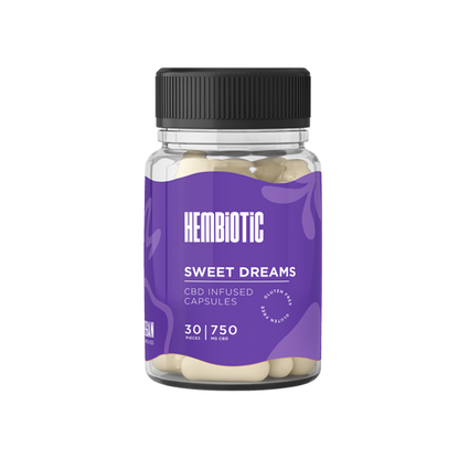 Hembiotic 750mg CBD Capsules - 30 Caps