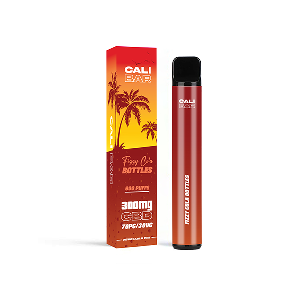 CALI BAR 300mg CBD Disposable Vape Device 600 Puffs