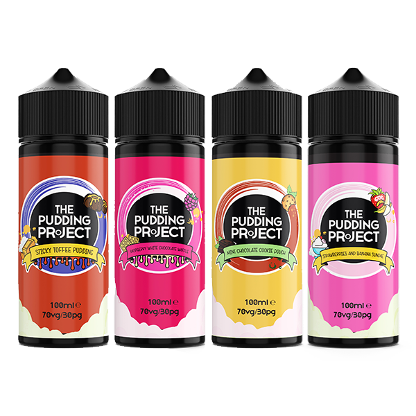 0mg Pudding Project E-liquid Shortfill 100ml (70VG/30PG)