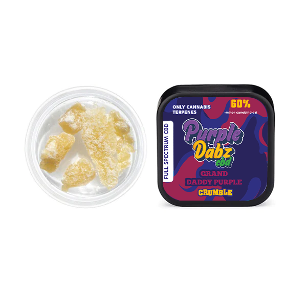 Purple Dank 60% Full Spectrum Crumble - 1.0g (BUY 1 GET 1 FREE)