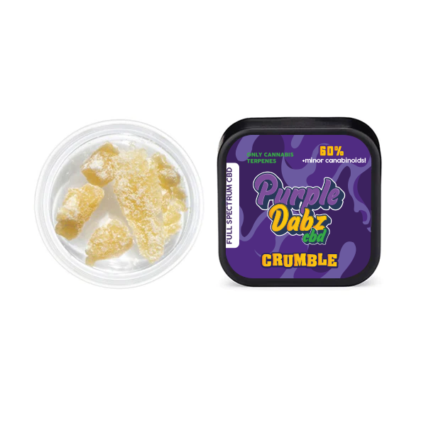 Purple Dank 60% Full Spectrum Crumble - 1.0g (BUY 1 GET 1 FREE)