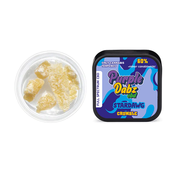 Purple Dank 60% Full Spectrum Crumble - 1.0g (BUY 1 GET 1 FREE)