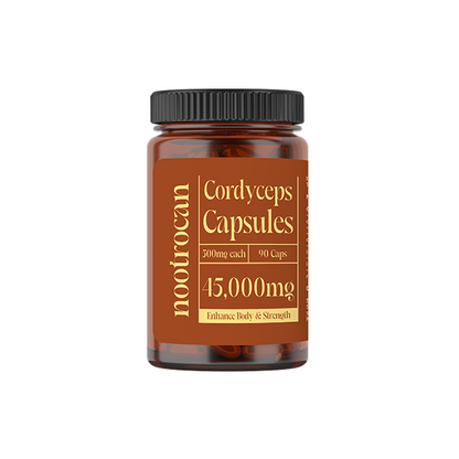 Nootrocan 45000mg Nootropic Vegan Mushroom Capsules - 90 Caps