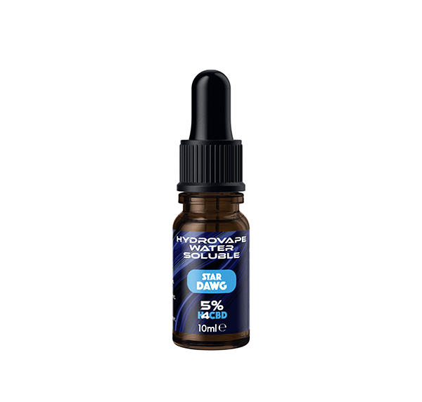 Hydrovape 5% Water Soluble H4 CBD Drops - 10ml