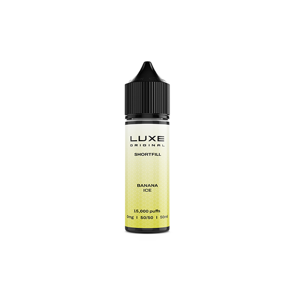 0mg LUXE Original 50ml Shortfill (50VG/50PG)