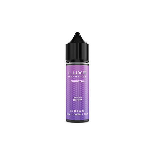 0mg LUXE Original 50ml Shortfill (50VG/50PG)