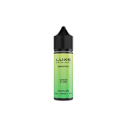 0mg LUXE Original 50ml Shortfill (50VG/50PG)