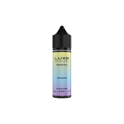 5 x 0mg LUXE Original 50ml Shortfill (50VG/50PG) - Multipack