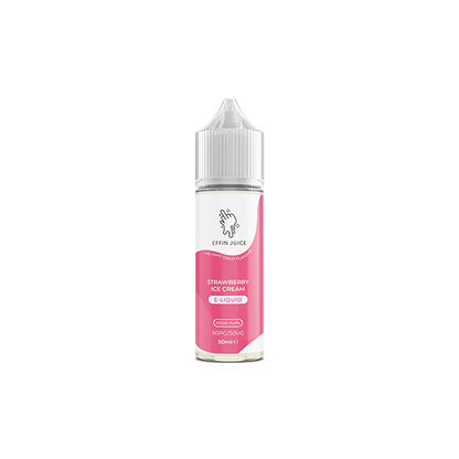 Bulk Buy 0mg EFFIN Juice 50ml Shortfill (50VG/50PG) - Multipacks (10, 25 & 50)