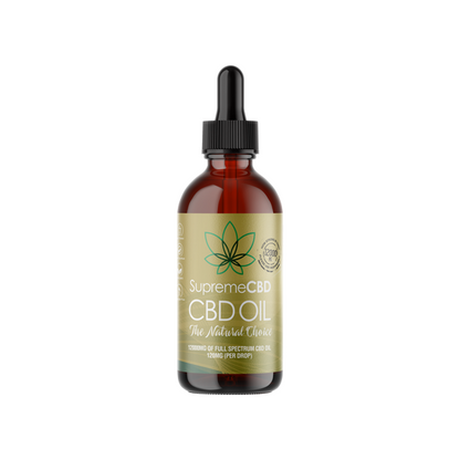 Supreme CBD 12000mg Full Spectrum CBD Tincture Oil - 100ml