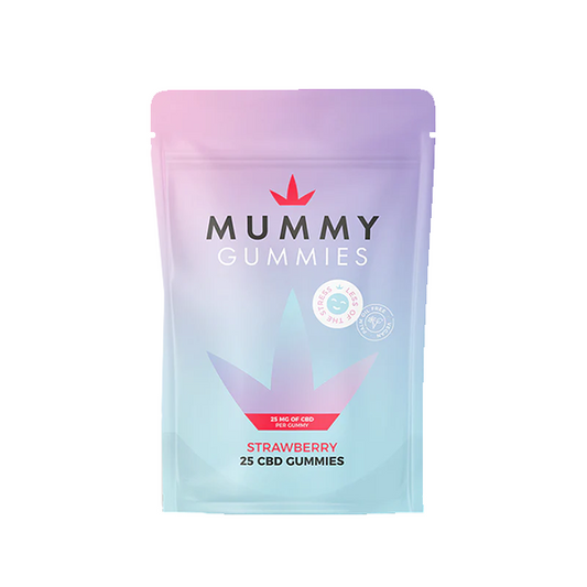 Canax 625mg CBD Mummy Gummies - Strawberry