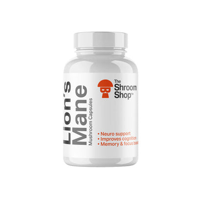 The Shroom Shop Lion's Mane Mushroom 45000mg Capsules - 90 Caps