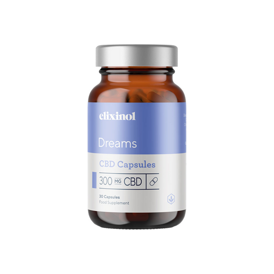 Elixinol 300mg CBD Dreams Capsules - 30 Caps