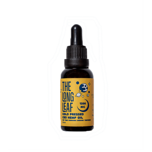 The Long Leaf 1200mg Day Cold Pressed Oil 30ml