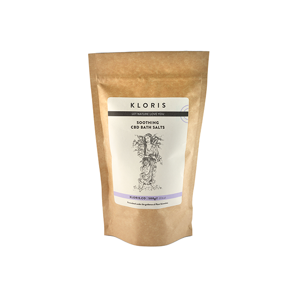 Kloris 1200mg Soothing CBD Bath Salts - 500g