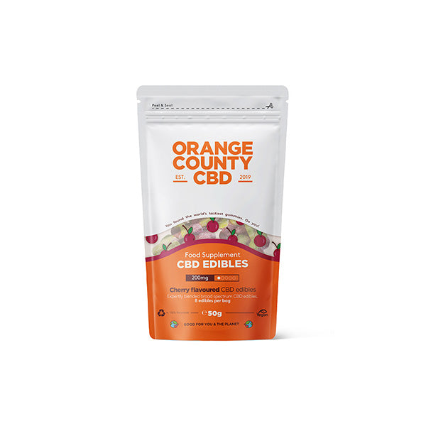 Orange County CBD 200mg Gummy Cherries - Grab Bag