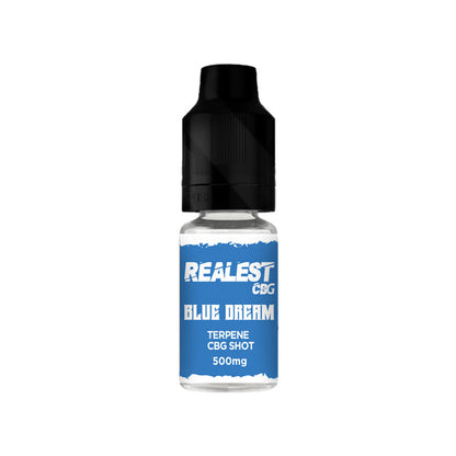 Realest CBD 500mg Terpene Infused CBG Booster Shot 10ml (BUY 1 GET 1 FREE)