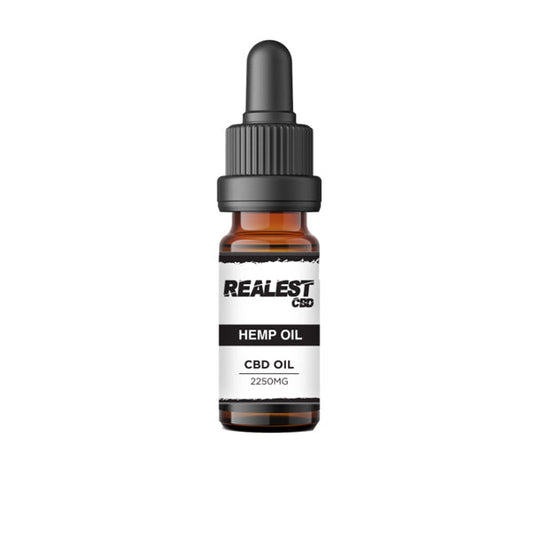 Realest CBD 2250mg Broad Spectrum CBD 10ml Hemp Oil (BUY 1 GET 1 FREE)