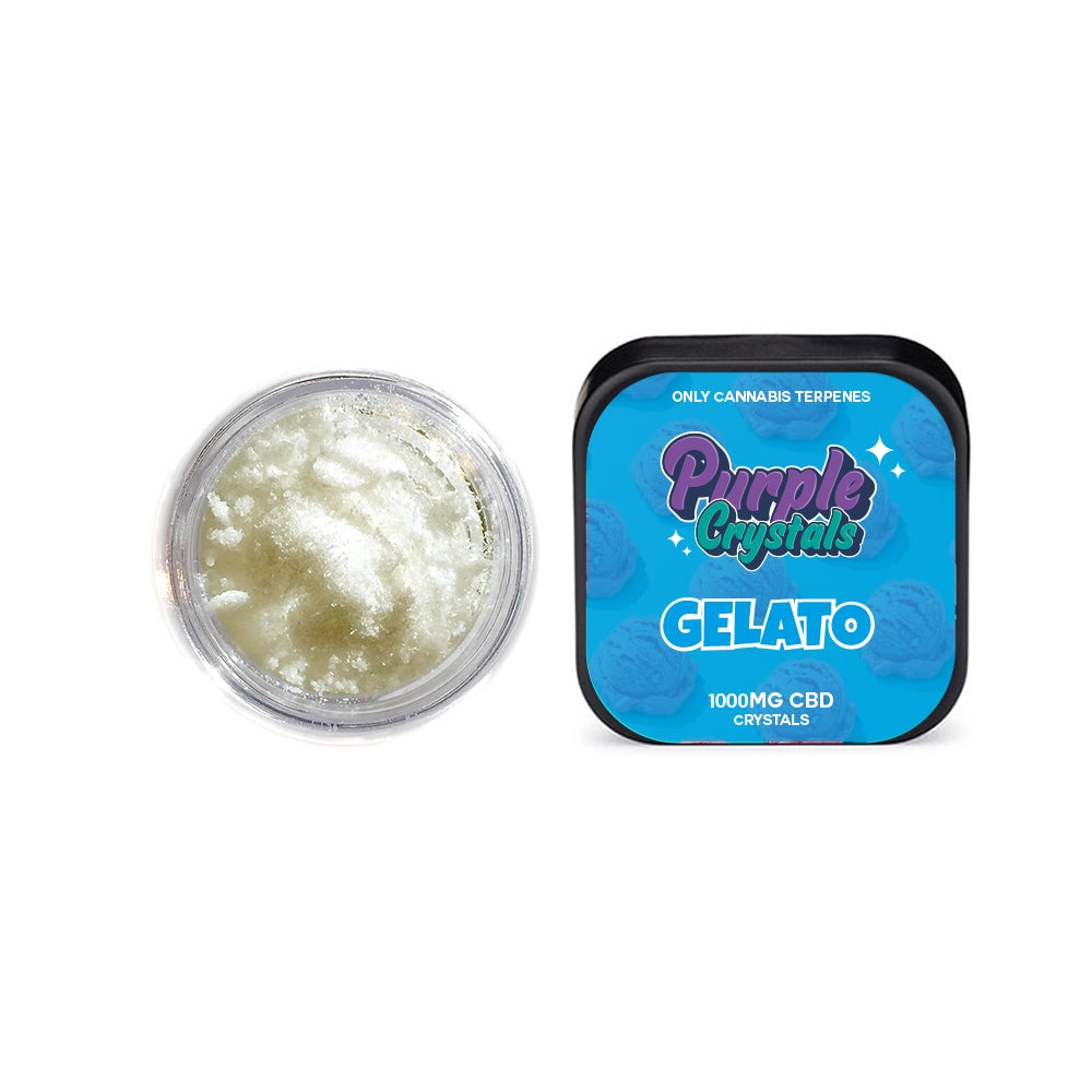 Purple Crystals by Purple Dank 1000mg CBD Crystals - Gelato (BUY 1 GET 1 FREE)