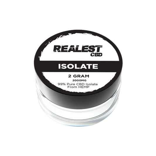 Realest CBD 2000mg CBD Isolate (BUY 1 GET 1 FREE)