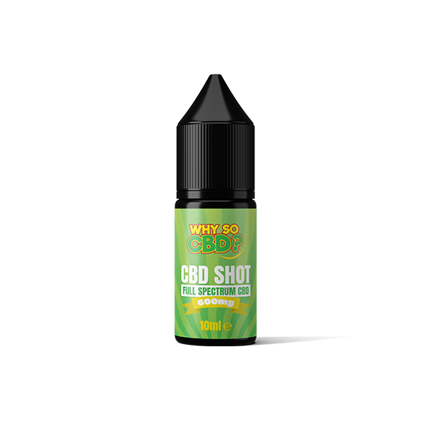 Why So CBD? 600mg Full Spectrum CBD Shot 10ml